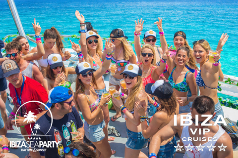 Ibiza: VIP Catamaran Party with DJ, Open Bar, Paella, and Nightclubs STANDARD TICKET