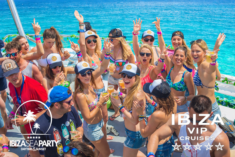 Ibiza: VIP Catamaran Party with DJ, Open Bar, Paella, and Nightclubs STANDARD TICKET