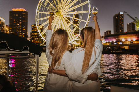 Miami: Rejs luksusową łodzią elektryczną z winem i deską wędlinPrywatny rejs łodzią elektryczną