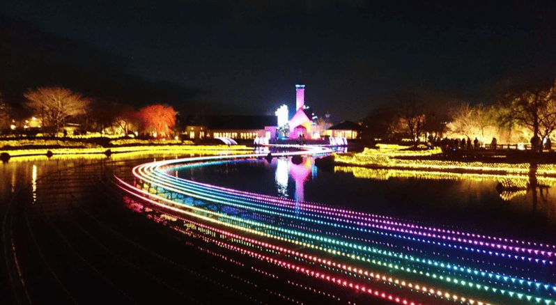 Nagoya:Mitsui Outlet Park, Nabana no Sato Illumination Tour