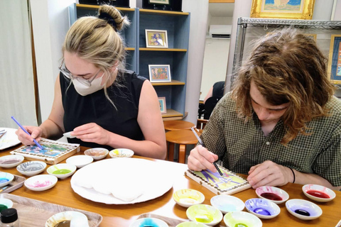 Kanazawa: Authentic Kaga Yuzen Dyeing Workshop