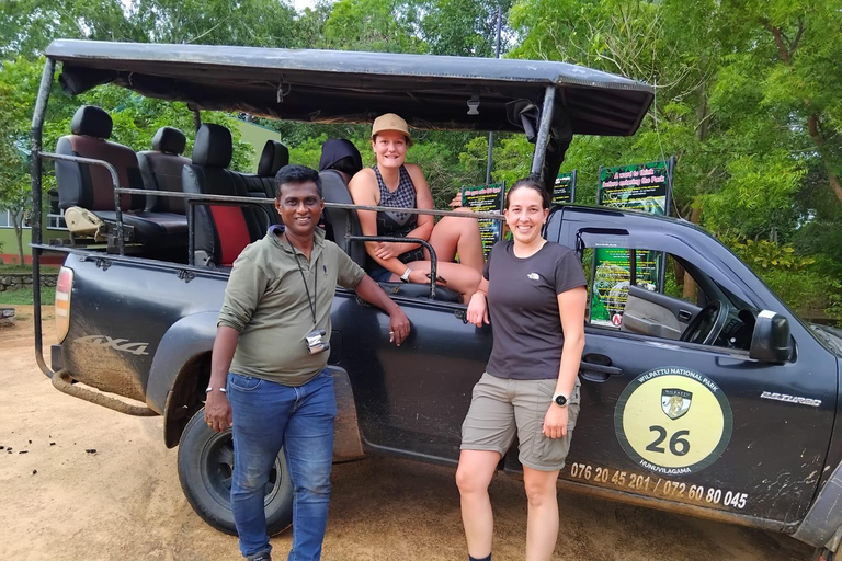 Anuradhapura: Wilpattu National Park Jeep Safari with Meals Excluding Entry Tickets