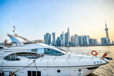 Shanghai Huangpu River Luxurious Private VIP Yacht Cruise
