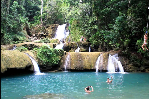 Giamaica: Safari sul fiume Black e tour delle cascate YS