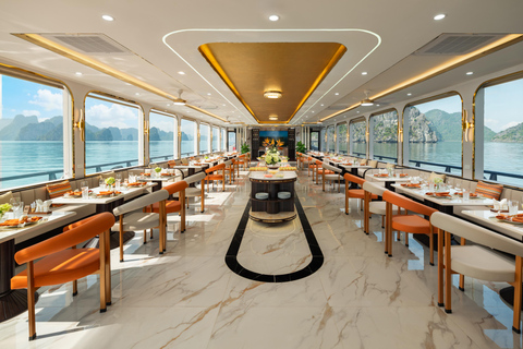 5-Star Ha Long Day Cruise with Jacuzzi, Lunch & Free Drink Day Cruise With Meal
