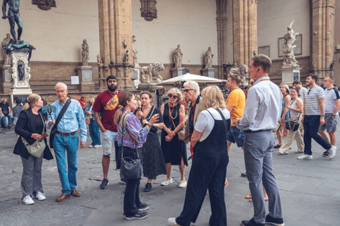 Firenze: Tour guidato a piedi per piccoli gruppiTour guidato in francese