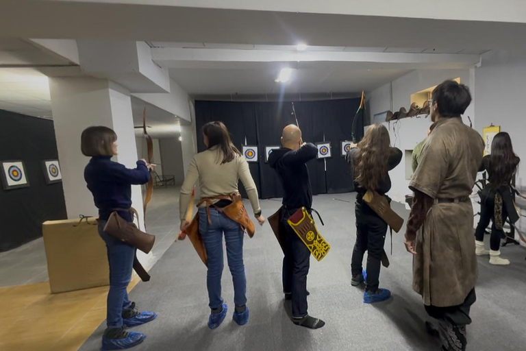 Mongolia: Horse Archery Indoor Training Private or corporate classes available