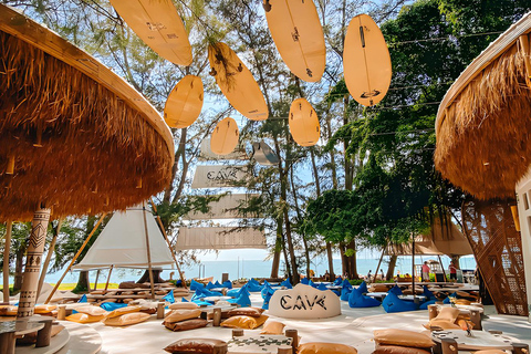 Private Pattaya Day Tour: Sanctuary of Truth & Beach Café Sanctuary of Truth & Cave Beach Club (Beachfront)