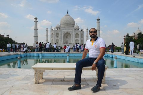 De Délhi: Tour de um dia pelo Taj Mahal ao nascer do sol e Agra com traslados