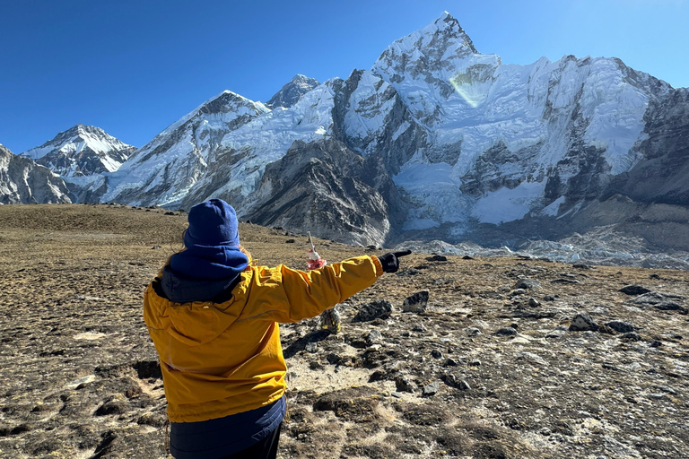 Everest Base Camp & Gokyo Lake Helicopter Flight landing Gokyo Lake Helicopter Flight Tour with Breakfast