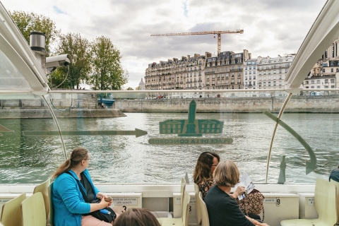 Paris : croisière à arrêts multiples sur la SeineCroisière sur la Seine, pass valable 2 jours