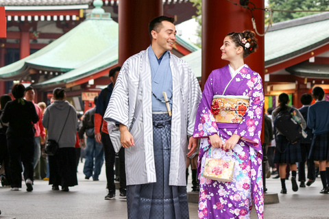 Traditionele Kimono-verhuurervaring in TokioTokio: Kimonoverhuur voor 1 dag