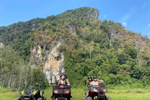 Esperienza estrema in ATV a Krabi con trasferimento e avventura30 minuti di guida ATV