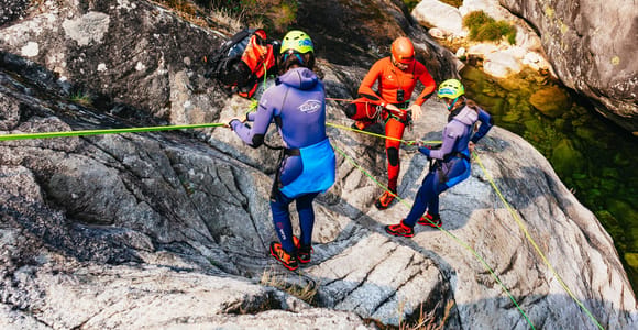 Vanuit Porto: Canyoningtocht in het Nationaal Park Gerês