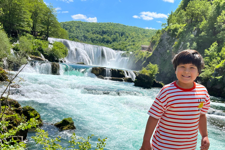 Sarajevo : Excursion d'une journée à Strbacki Buk, Jajce, visite des cascades