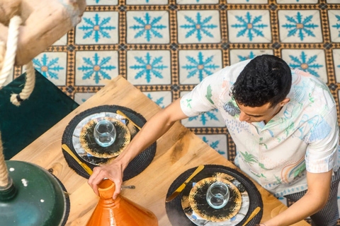 Matlagningskurs i marockansk mat med en lokal kock i Marrakech