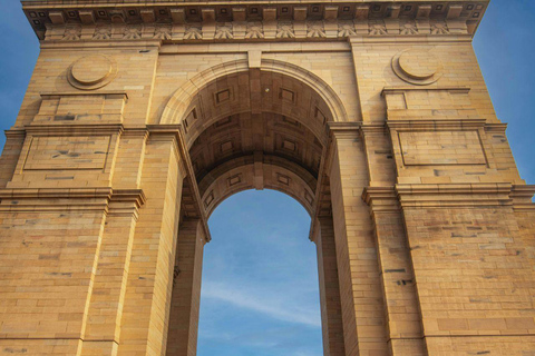 Delhi: Motorradtour mit Guide am Connaught Place