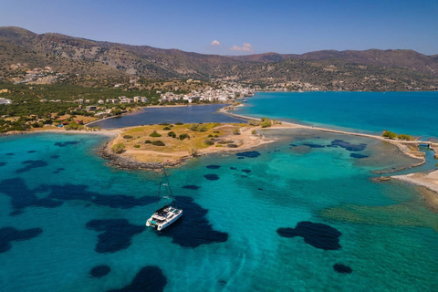 Agios Nikolaos: Sailing Trip Catamaran Lunch and Water Toys Catamaran Private Half Day Sailing Trip