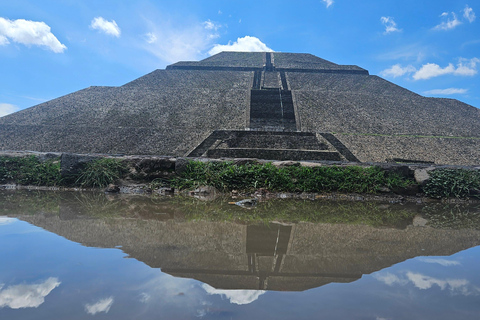 Visite de Teotihuacan avec prise en charge au Parque Mexico