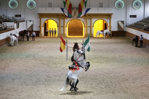 Desde Sevilla: tour de Jerez con espectáculo de caballos y cata de vinosTour de Jerez con espectáculo de caballos y cata de vinos - Español