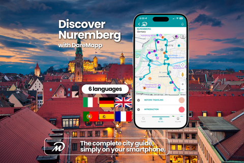 Nuremberg: Private Guided Tour with Your Mobile Phone Nuremberg: Dürer Code and Imperial Castle with Kit and Live Guide