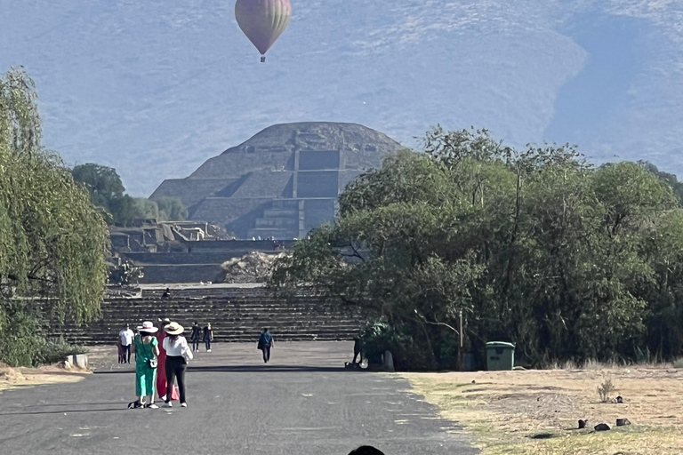 Pyramiderna i Teotihuacan: privat tur från Mexico City