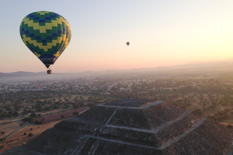 Mexiko-Stadt: Teotihuacán-Heißluftballonfahrt & Frühstück