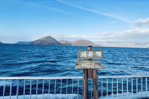 Sapporo: Lake Shikotsu Ice Festival & Lake Toya Day Trip