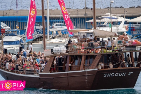Tenerife: fête en bateau de 3 heures avec open bar