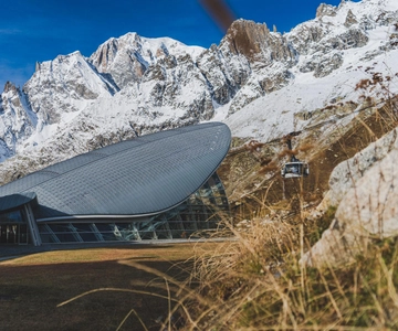 Courmayeur: Skyway Monte Bianco linbana, tur och retur, biljett