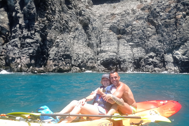 Tenerife:Kayak et plongée en apnée avec les tortuesExcursion en kayak + plongée avec masque et tuba avec observation des tortues et des dauphins