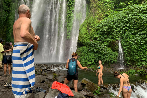 Lombok : Excursion d&#039;une journée aux chutes d&#039;eau de Sendang Gile et Tiu Kelep