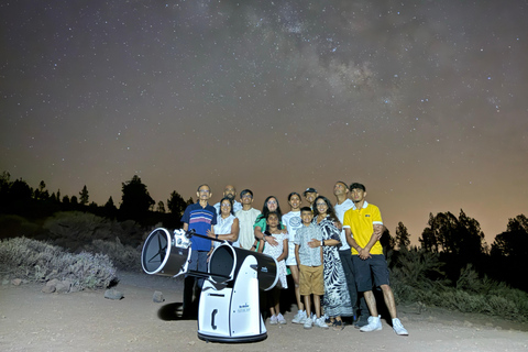 Astronomical experience on Mount Teide with sunset, stargazing, and dinner