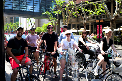 شنغهاي: جولة نصف يوم بالدراجة الكلاسيكية في البلدة القديمة (خيار ليلي)