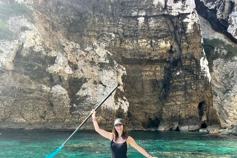 Cala Tango: Marine Reserve Cave & Snorkel Paddle Board Tour