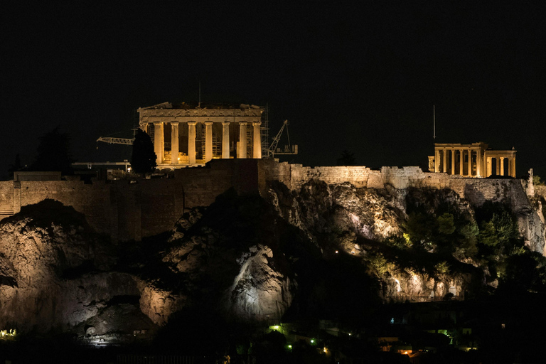 Athènes et le Pirée : Visite nocturne privée