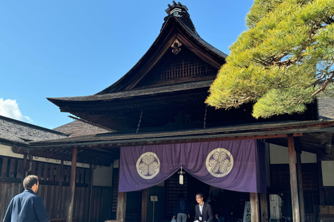 Takayama : visite guidée privée d&#039;une jounée vers 6 hauts lieux du GYG