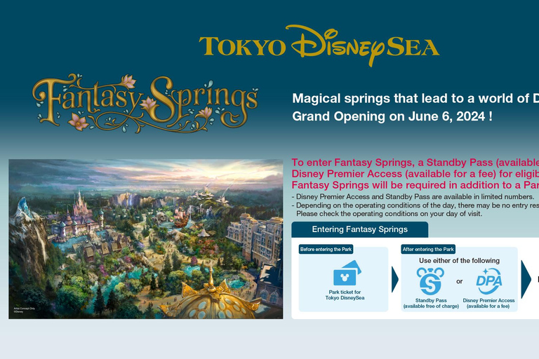 Tokio: DisneySea 1-dagpaspoortTokio: dagkaart voor DisneySea