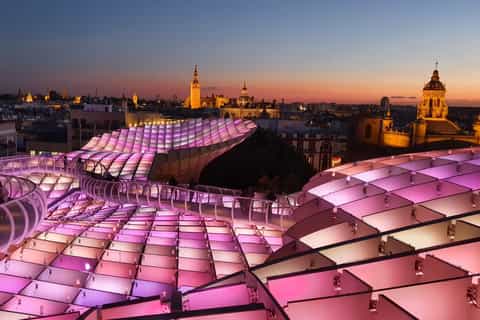 Setas de Sevilla entry ticket with panoramic views over Seville