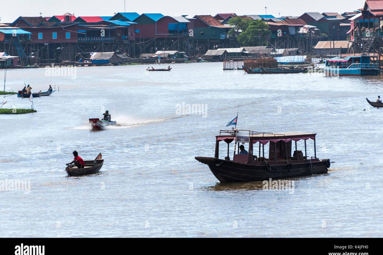 Siem Reap: Crucero por el Pueblo Flotante de Tonle Sap y Granja de Lotos