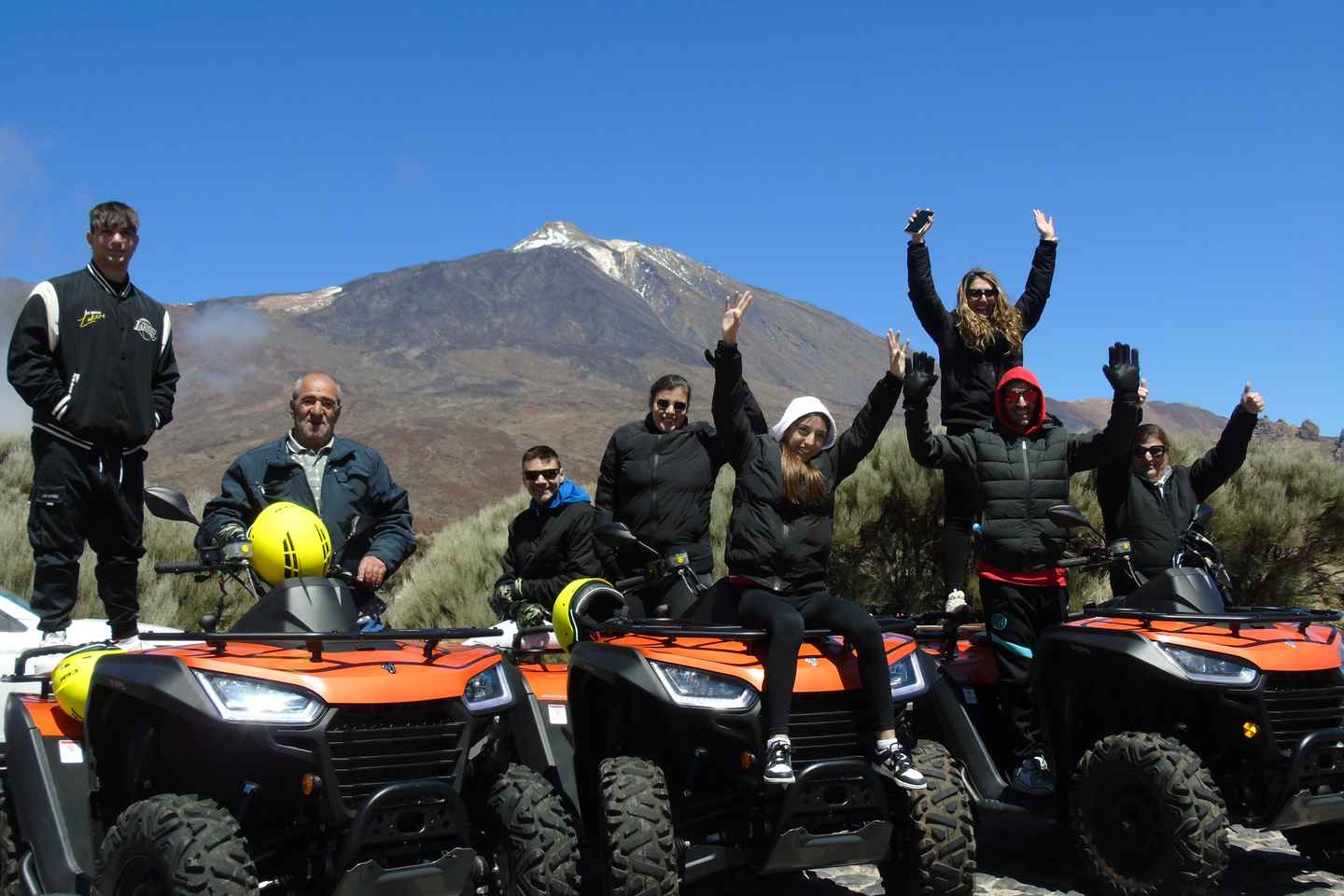 Tenerife Guided Quad Bike Tour to Teide National Park