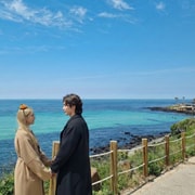 Jeju: Day Tour Hanbok, HALLASAN, Camellia, Sauna (W/pick-up)