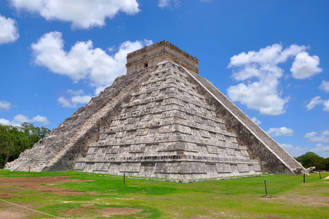 From Cancun: Chichen Itza, Cenote & Valladolid Day Trip Tour from Meeting Points in Cancun