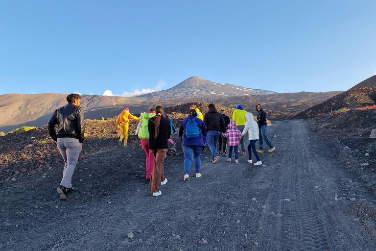 Etna North Sunset: Summit area & Craters of 2002