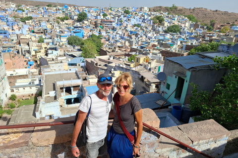 Jodhpur Blue City Heritage Walk avec un guide agrééVisite guidée de la ville bleue de Jodhpur avec un guide agréé