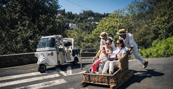 Funchal: The Emperor’s Last Ride, Toboggan and Tuk Tuk Tour