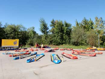 Tour in canoa dell'Allgäu