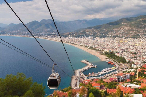 Alanya: tour della città con funivia e grotta di Damlatas 3 in 1Alanya: Tour della città Standart