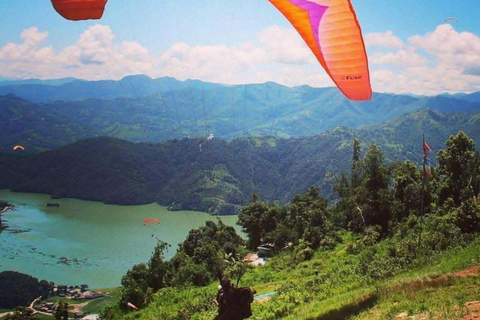 Sarangkot: Paragliding with Insurance, Photo, Video & Pickup