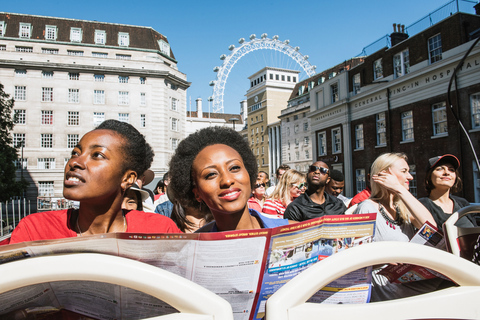 Londres : visite en bus à arrêts multiples à arrêts multiples avec option croisière multipleBus à arrêts multiples à arrêts multiples avec croisière fluviale et visite no